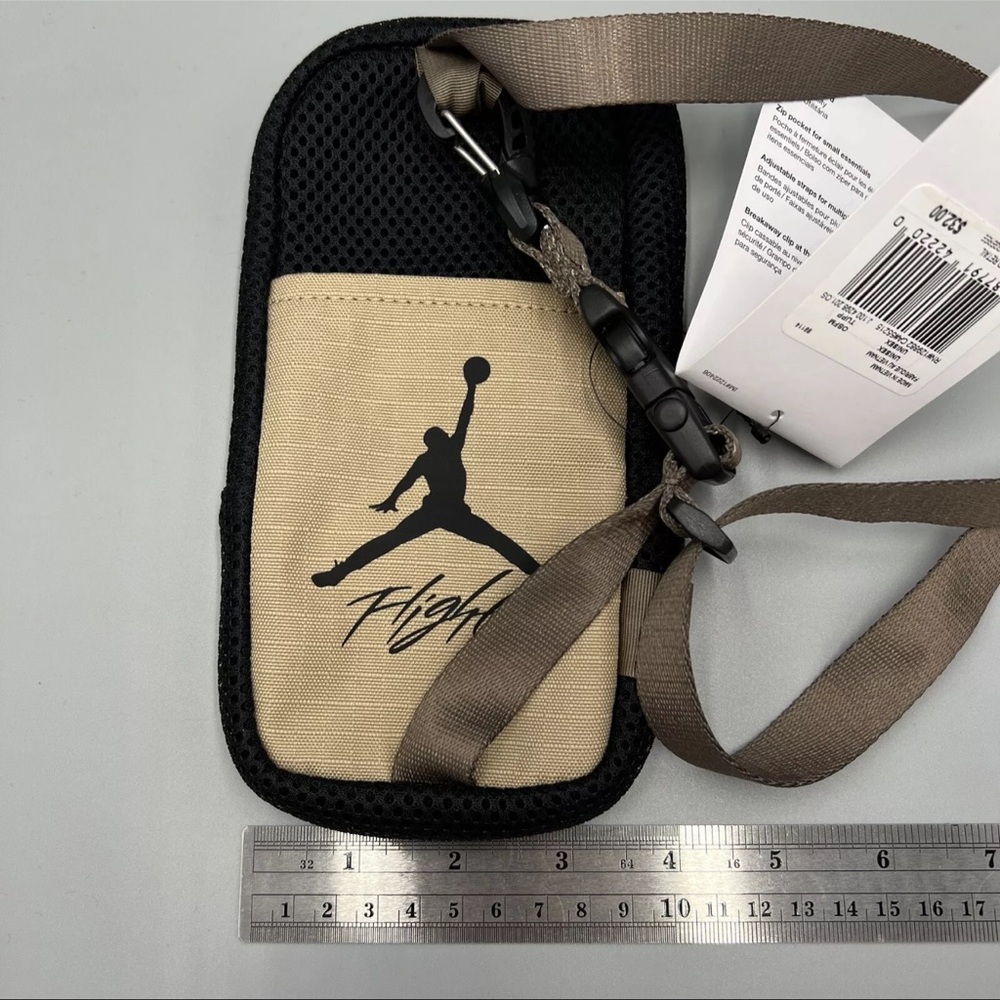Jordan Utility Lanyard, Unisex Crossbody Bag W/ Zip Pocket & Adjustable Straps - Picture 9 of 10